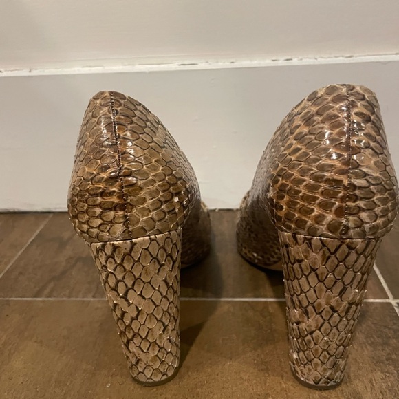 J.Crew Collection Etta Pumps in Snakeskin - Picture 5 of 8